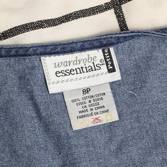 Vintage Embroidered Denim Dress - Picture 4 of 4